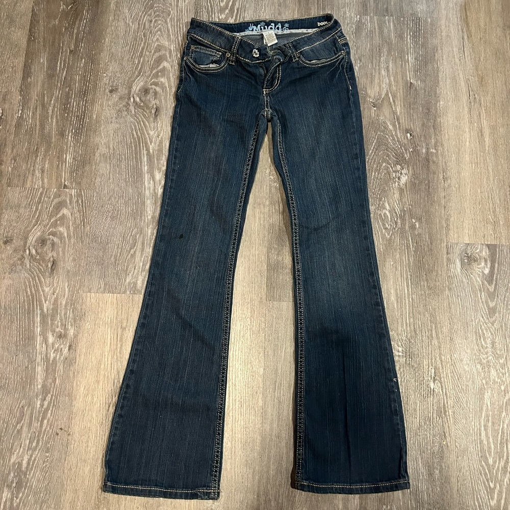 Mudd Dark Blue Flare Jeans